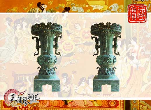 曾侯乙銅尊，武漢東湖賓館雕塑